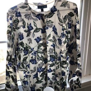Karen Scott Floral Spring Cardigan New NWT XL 73299768399 Style 100068621MS